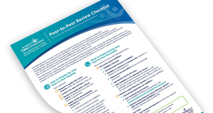GOMEKLI peer-to-peer checklist PDF