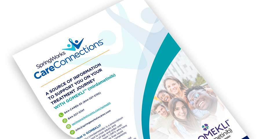 SpringWorks CareConnections patient brochure PDF